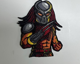 Predator Front View Claw Fan Art patch by Blackhat Designs