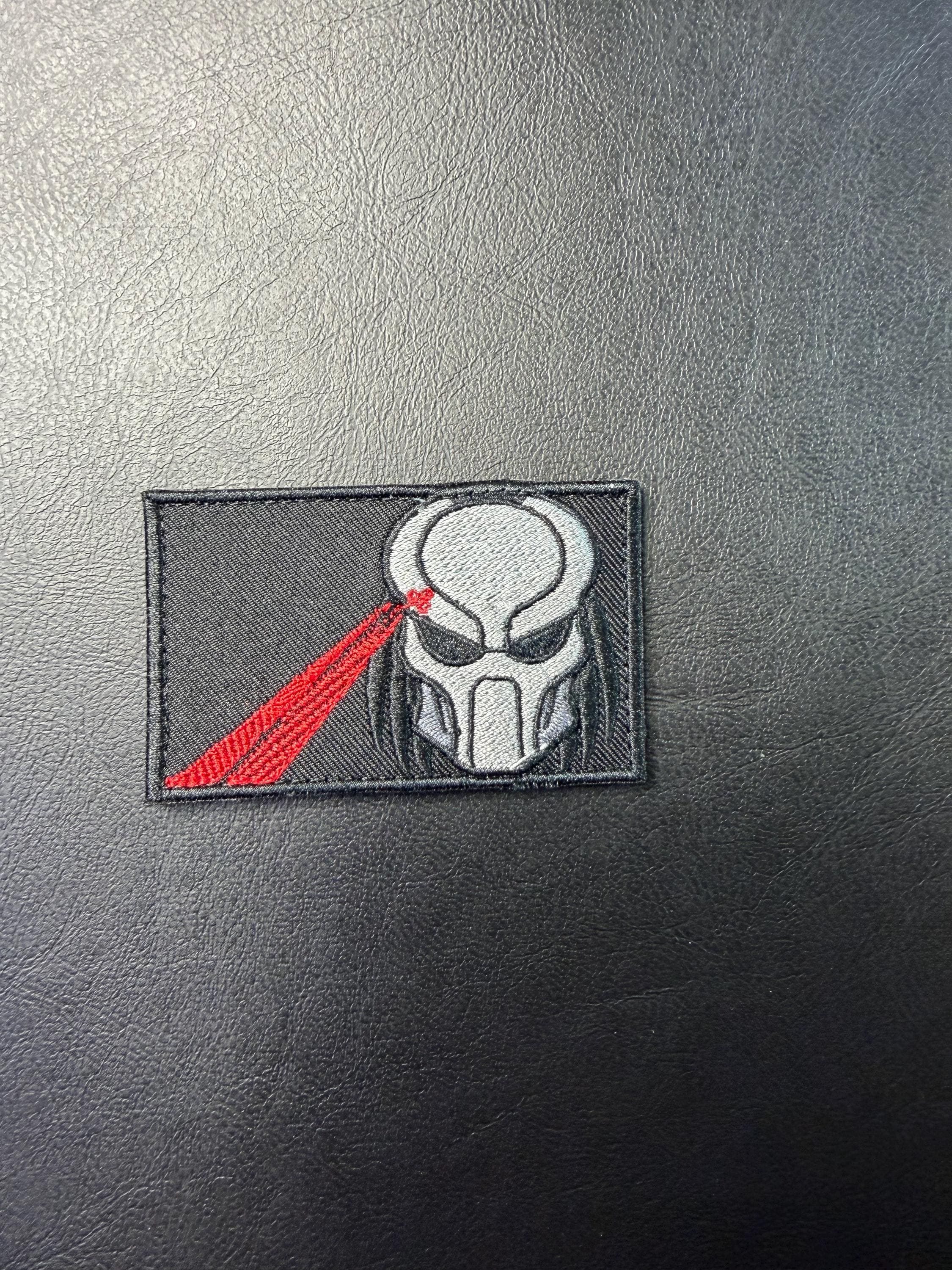Predator Red Target Laser Fan Art Patch by Blackhat Designs - Etsy