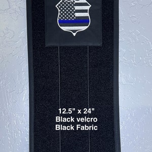 Police - Law Enforcement - Thin Blue Line Patch Board - Premade Ready to Ship