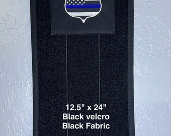 Police - Law Enforcement - Thin Blue Line Patch Board - Premade Ready to Ship