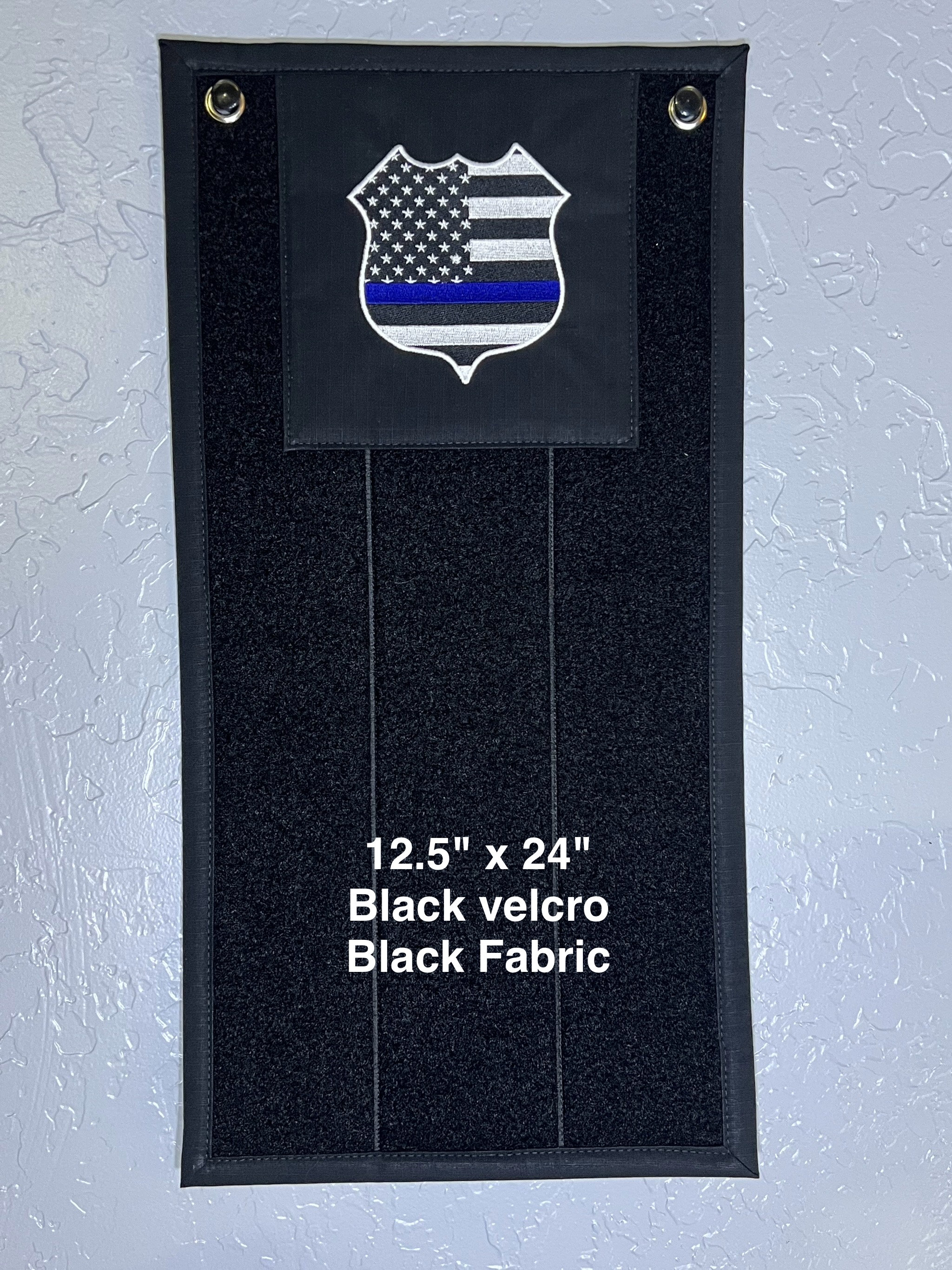 Police - Law Enforcement - Thin Blue Line Patch Board - Premade Ready to Ship