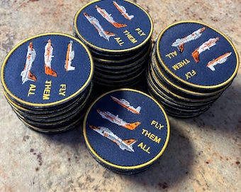 Fly Them All Patches - Please CONTACT SELLER to purchase