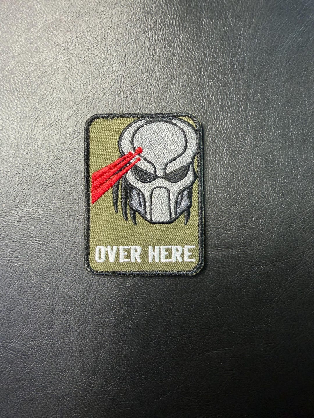 Over Here Predator Fan Art Patch by Blackhat Designs - Etsy