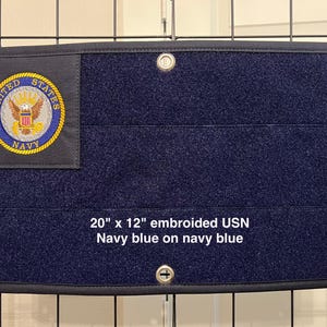 U.S. Navy- Embroidered Patch Board - Premade Ready to Ship