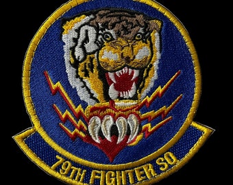 79th Fighter Squadron Flying Tigers Patch (replica) - 23vEW Celebration Collection