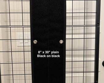 Plain Patch Panel - 8&quot; x 30&quot; - Patch Display Board - READY TO SHIP