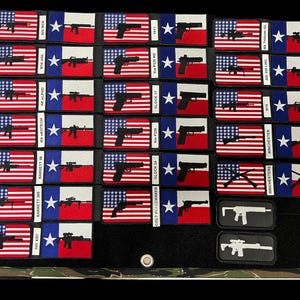 Firearms & Flags Patches