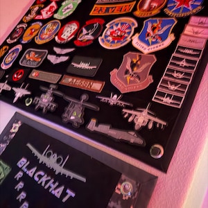 Patch Display Board Panels - Customized - Embroidered - Multiple Sizes