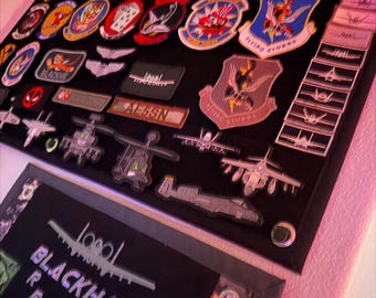 Patch Display Board Panels - Customized - Embroidered - Multiple Sizes
