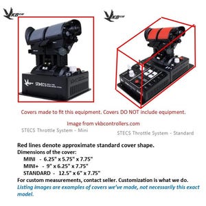 Staubschutz - VKB STECS Throttle (Mini, Mini+, oder Standard) Handgefertigt & Angepasst