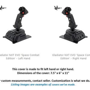 Dust Cover-VKB Gladiator NXT EVO Space Combat Edition - Handmade & Customized image 2