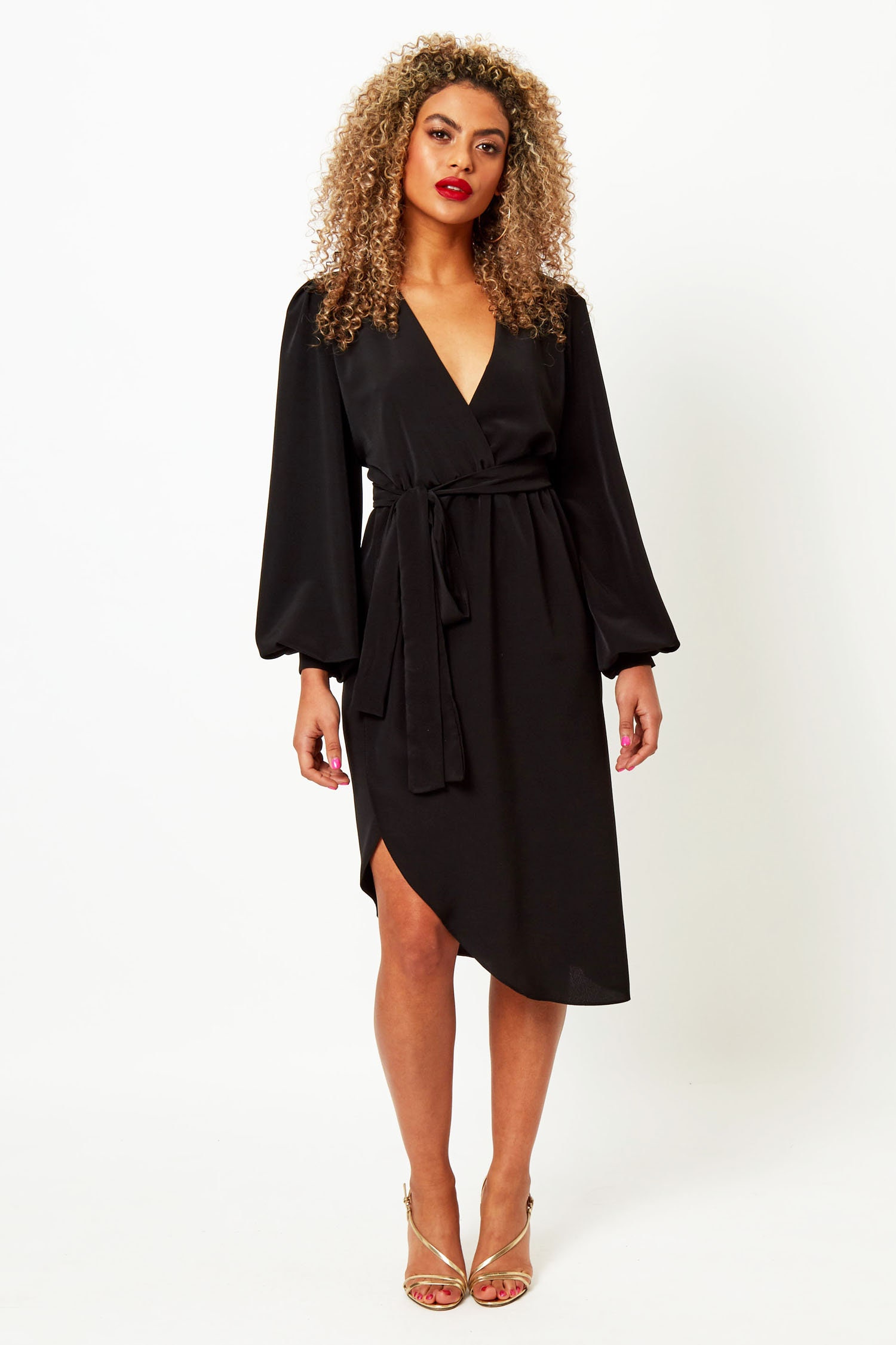 topshop tiffany knot mini dress