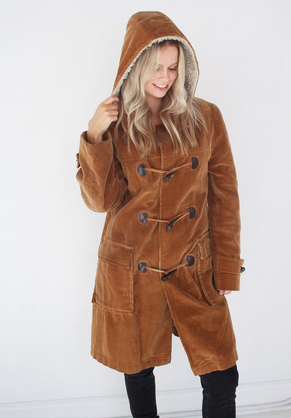 Awesome 70s Corduroy Coat / Corduroy Jacket / Size