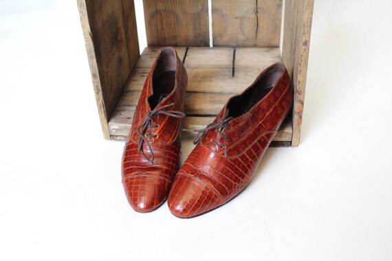 salvatore ferragamo alligator shoes