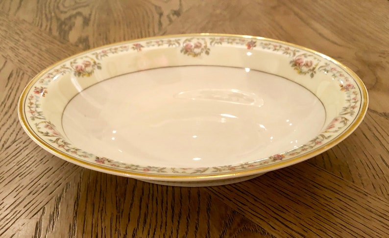 Antoinette Pattern RARE Shipping! 9 Inch Oval Vegetable Serving Bowl by Haviland Limoges FREE U.S