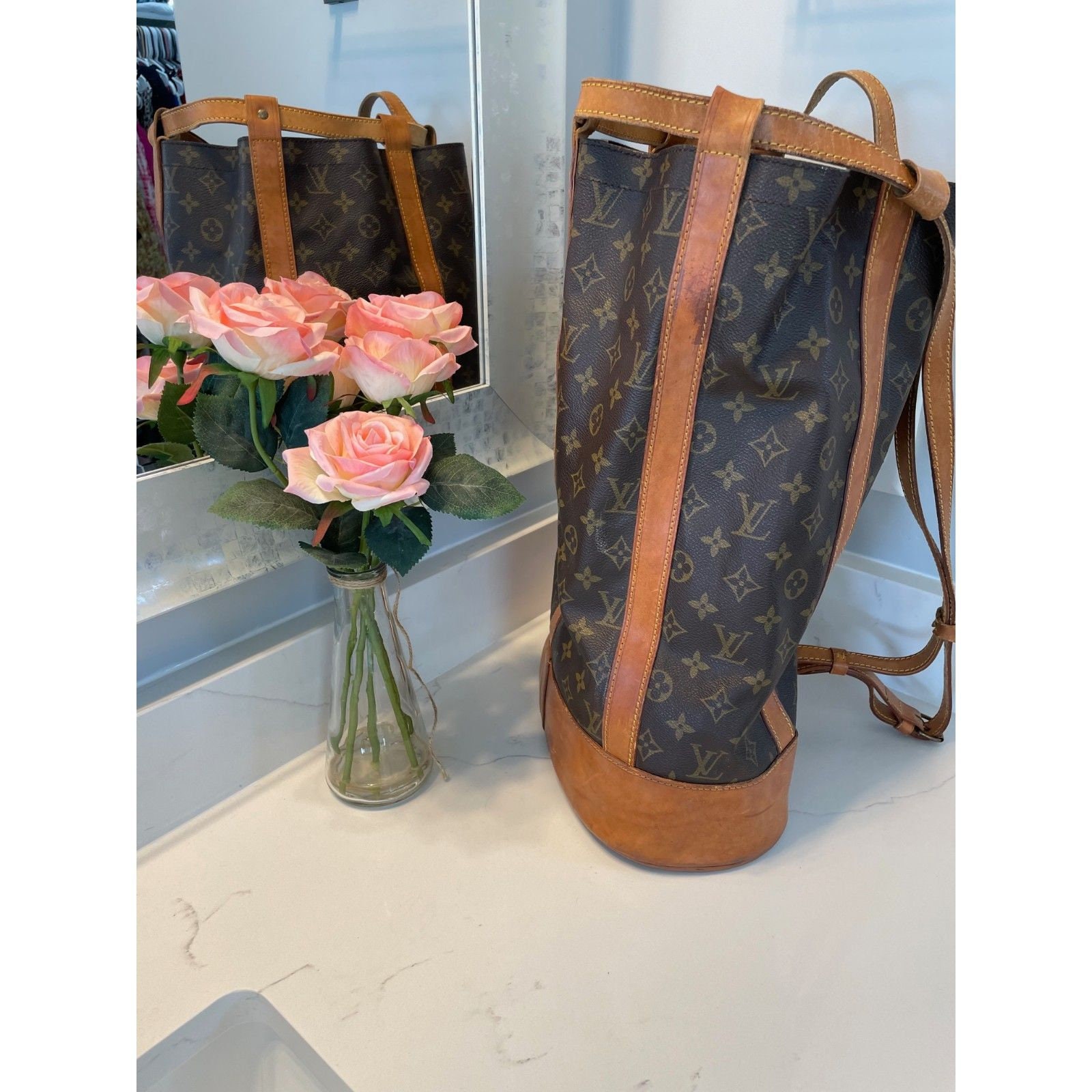 Louis Vuitton Backpack Randonnee PM Louis Vuitton Monogram Randonnee PM 1762308 – FASHIONPHILE main image 4