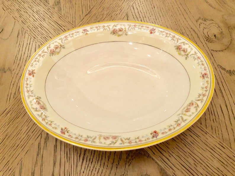 Antoinette Pattern RARE Shipping! 9 Inch Oval Vegetable Serving Bowl by Haviland Limoges FREE U.S