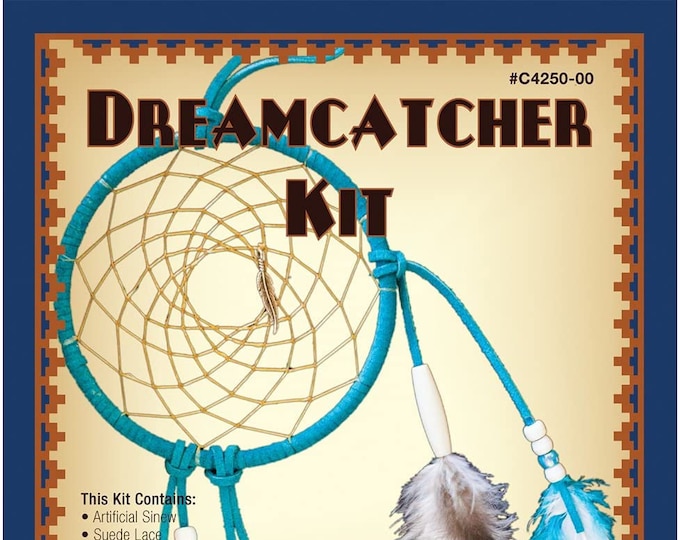 Realeather Crafts Dreamcatcher Kit, 5-Inch