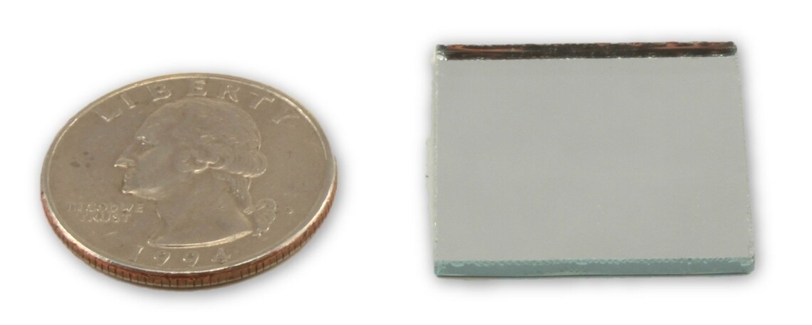 1 Inch Small Mini Square Craft Mirror 25 Pieces Mirror Mosaic Tiles - Etsy