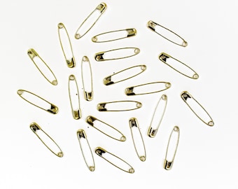 Gold Large Safety Pins Bulk Size 3 - 2 Inch 1440 Pieces Premium Quality