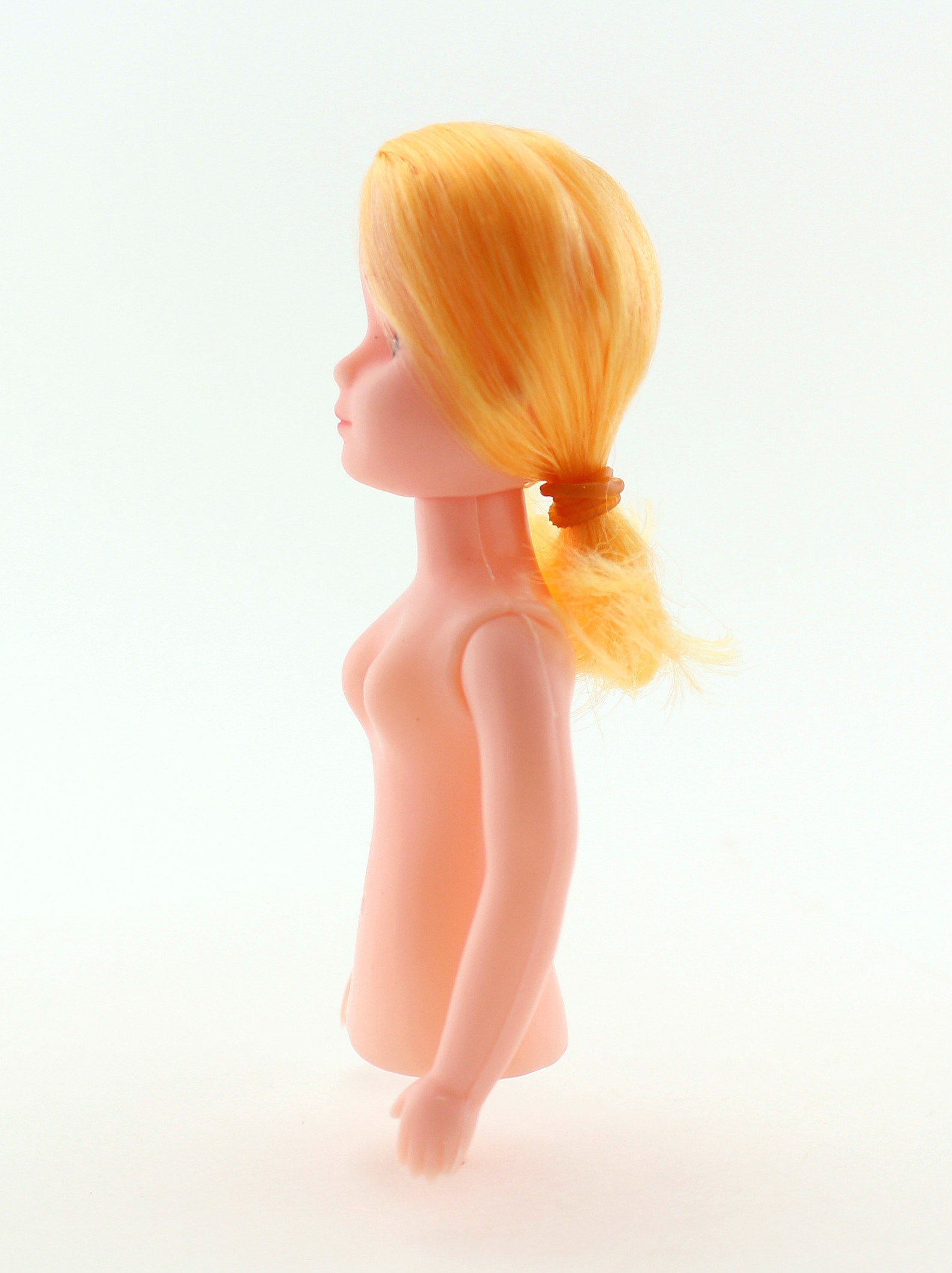 5 inch Plastic Craft Doll Half Body Doll Pick Blonde Hair 1 Etsy