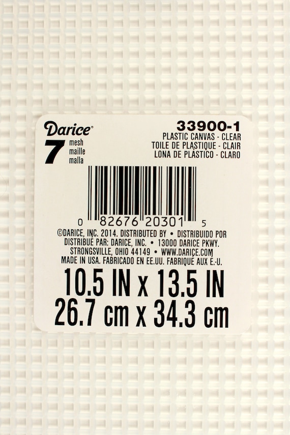 EXCEART 70 Sheets Mesh Plastic Canvas Kit Clear Plastic Canvas and Embroidery Tools for Embroidery Plastic Canvas Craft Mixed Style