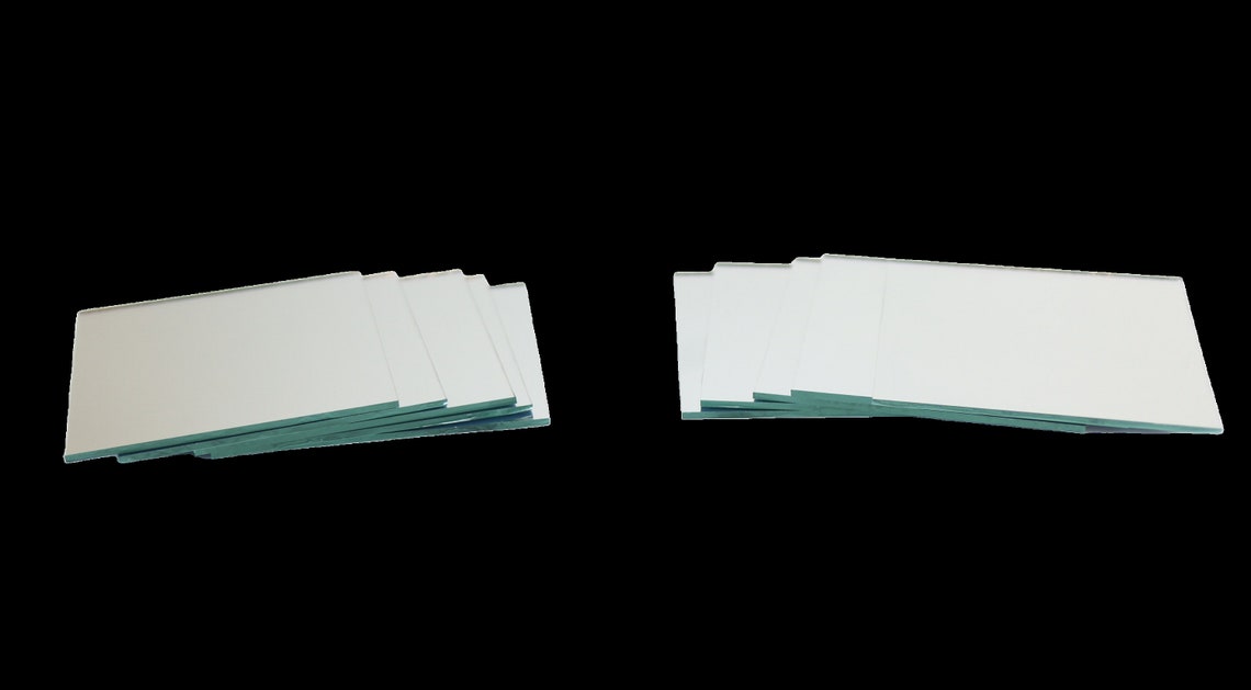 3 Inch Glass Craft Small Square Mirrors Bulk 50 Pieces Mosaic Etsy