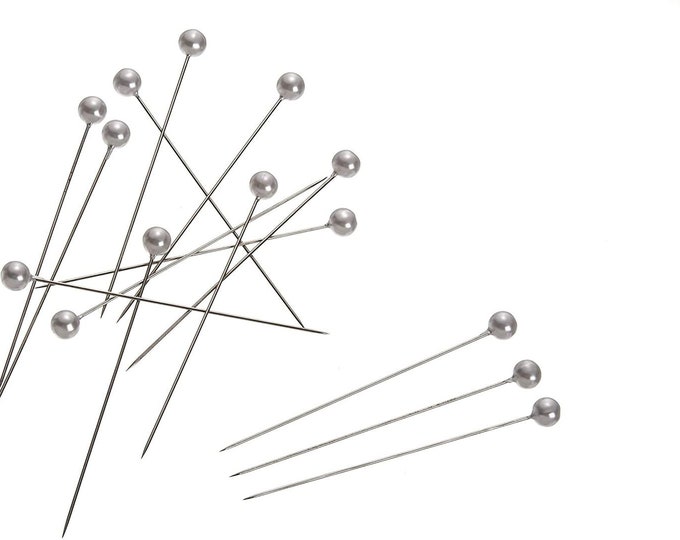 2 inch Pearl Head Corsage Pins 144 Pieces
