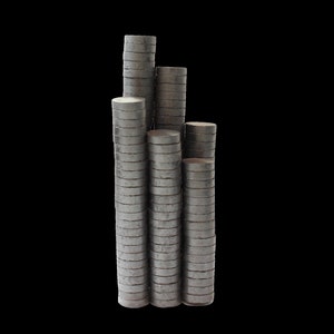 thumbnail interactive-video image 1 of 10x Neodymium Magnets 3mm X 1mm - Powerful Rare Earth Magnets For FIMO, Ceramic, Crafts 1 of 5