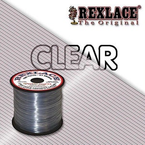 Clear Plastic Rexlace 100 Yards