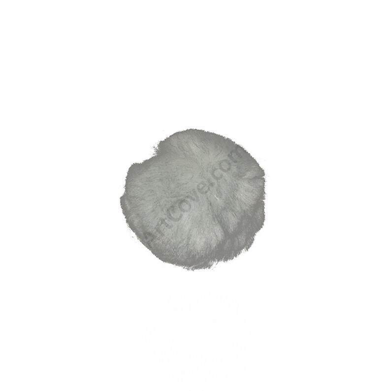 2 Inch Grey Craft Pom Poms 25 Pieces