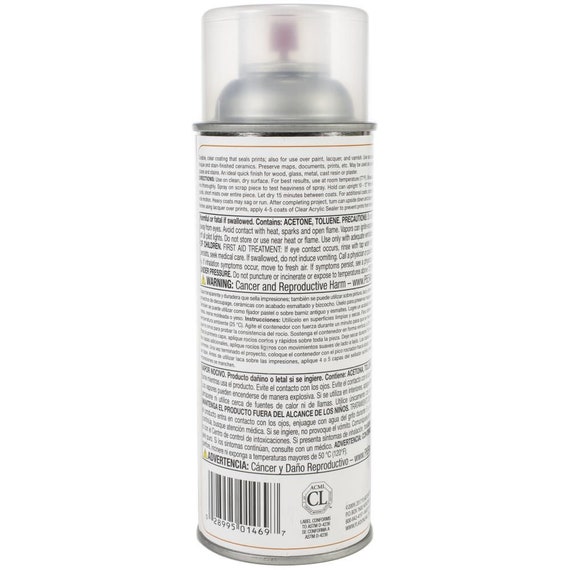 Mod Podge Matte Clear Acrylic Aerosol Sealer 12 Oz 