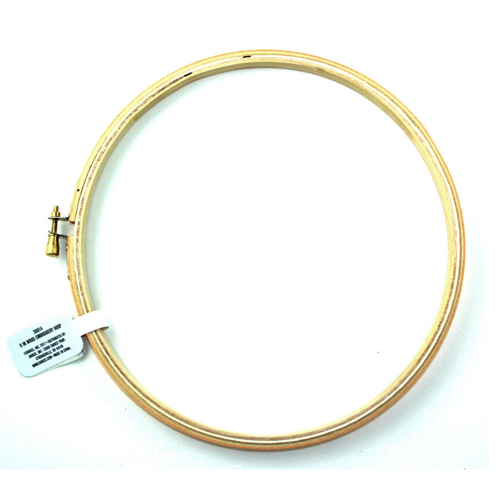 8 inch Round Wooden Embroidery Hoop 1 Piece