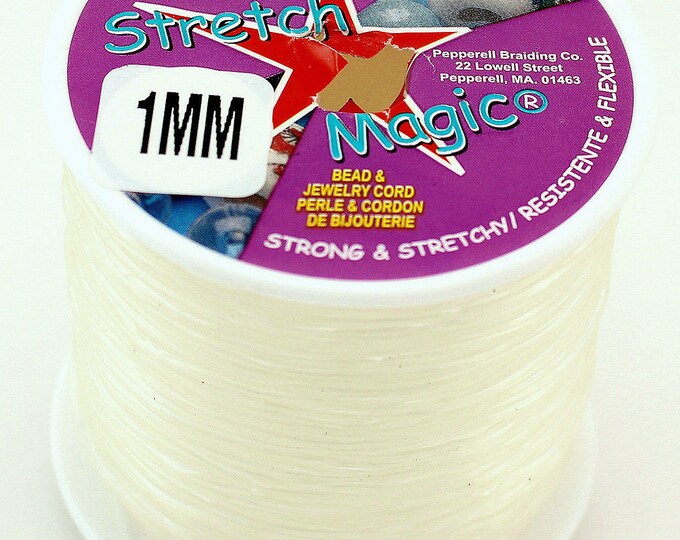 Large Roll Stretch Magic Beading & Jewelry Cord Bulk Sizes 0.5mm, 0.7mm 1mm