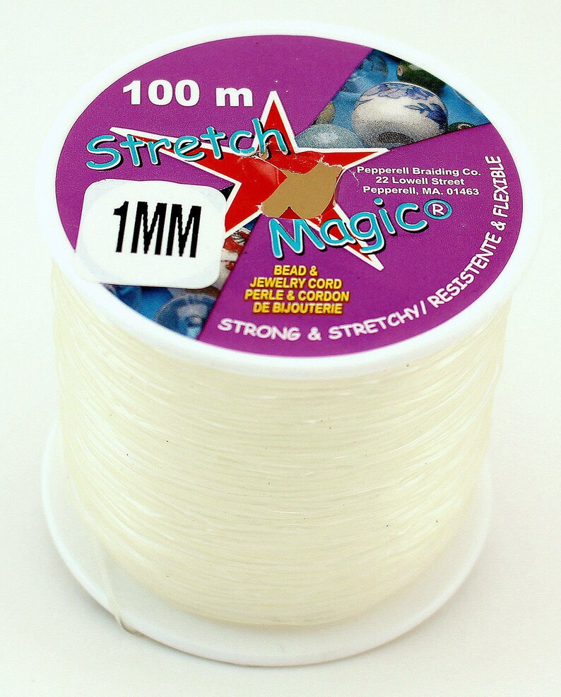 Large Roll Stretch Magic Beading & Jewelry Cord Bulk Sizes Etsy