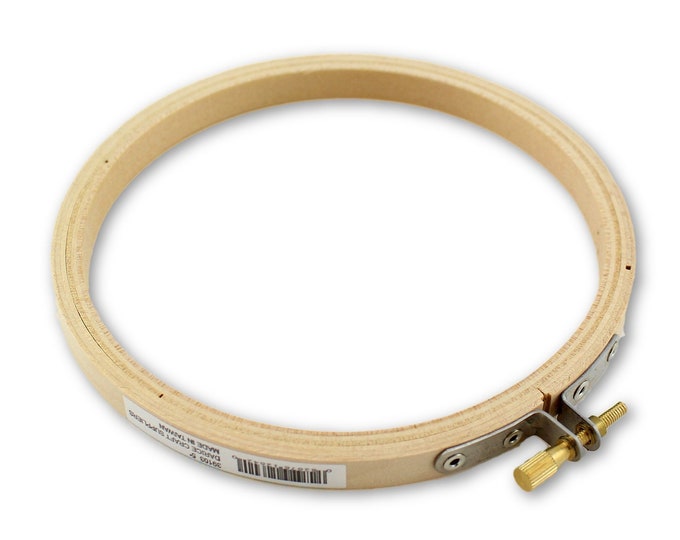 6 inch Round Wooden Embroidery Hoop 1 Piece