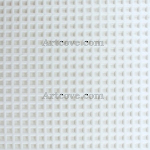 7 Mesh Count Plastic Canvas Sheet 10.5 x 13.5 Inch 30 Colors [1 Sheet] image 2