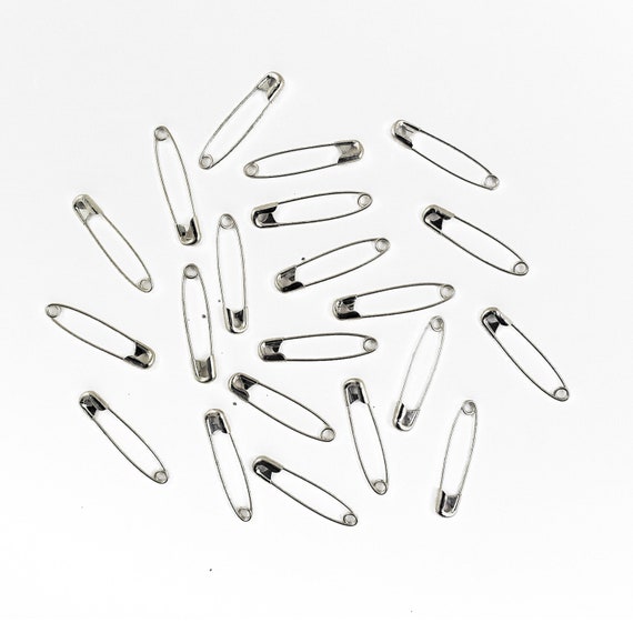 Silver Large Safety Pins Size 3 2 Inch 144 Pieces Premium Etsy
