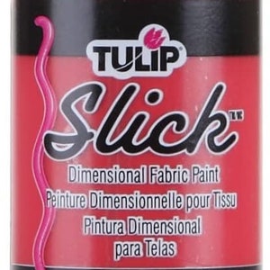 Tulip Dimensional Fabric Paint 4 oz. Slick True Red