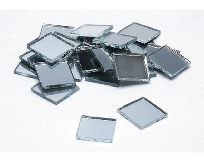 0.5" Darice Square Mirrors 25 Pieces 1613-60