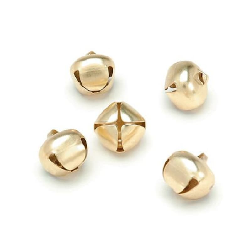 3/4 Inch Darice Gold Jingle Bells 30 Pieces 1099-20 - Etsy