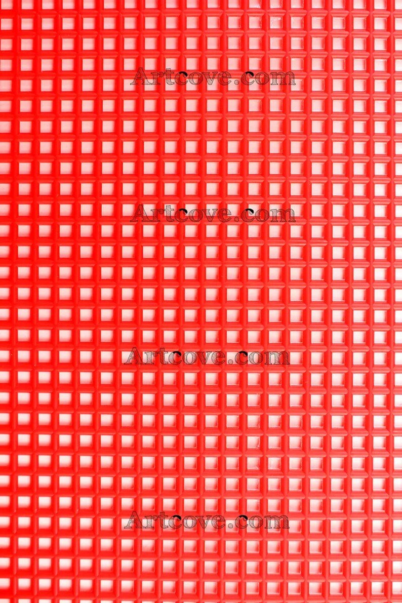 7 Mesh Count Red Plastic Canvas Sheet 10.5 X 13.5 Inch [1 Sheet] - Etsy