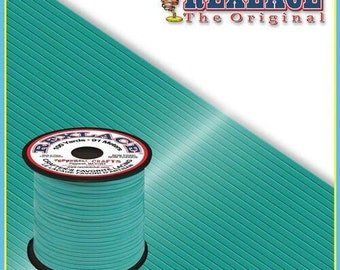 Bobine De Lacet Rexlace En Vinyle Turquoise - 0,9 Cm De Large X 91,4 M De Long - Non Toxique, Couleurs Durables, Pour Bijoux Et Activités Manuelles