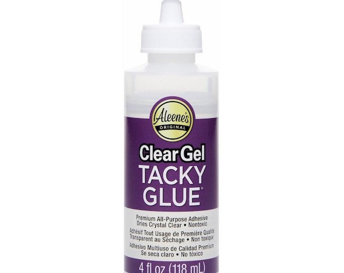 Aleene's Clear Gel Tacky Glue 4oz.