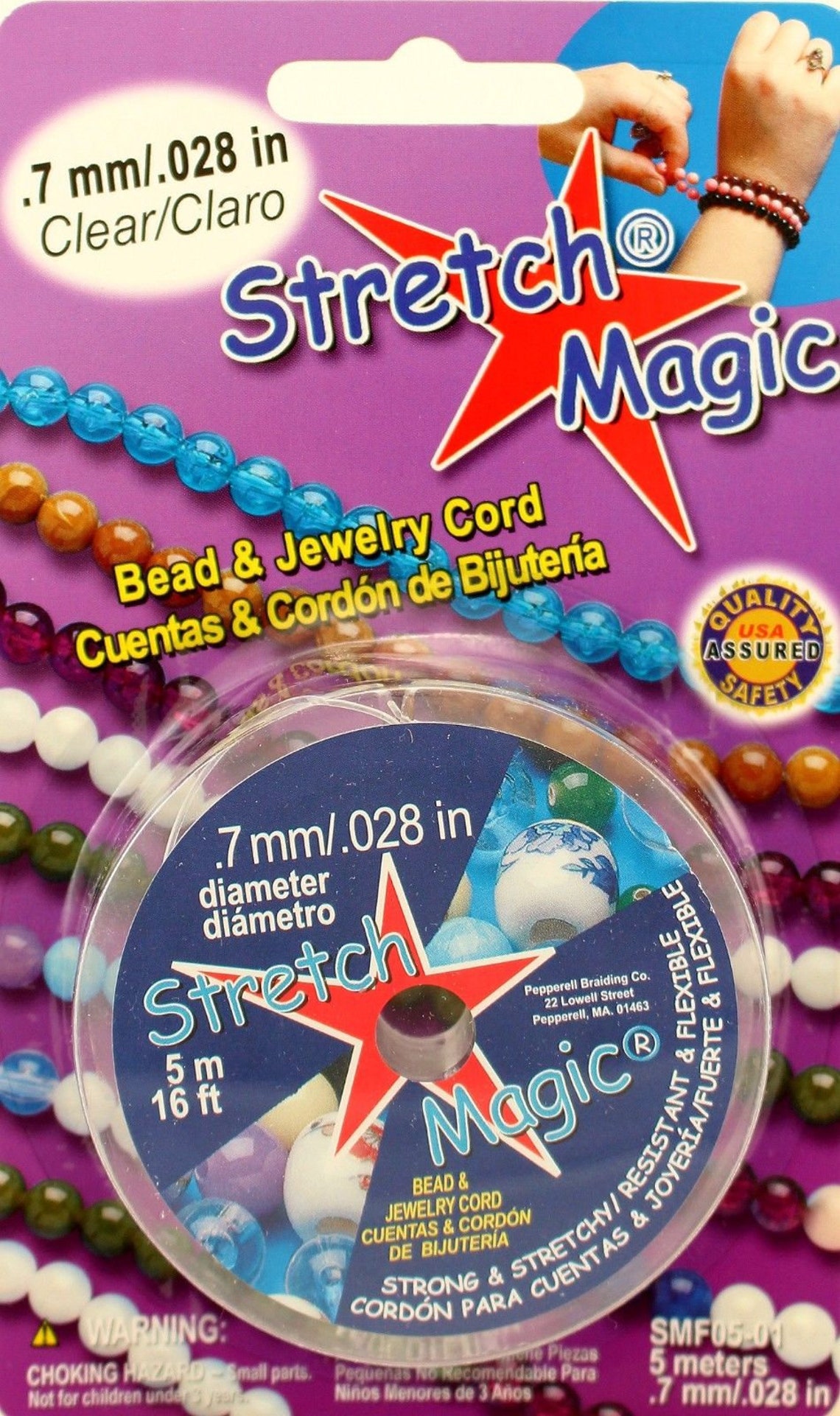 Stretch Magic Elastic Beading & Jewelry Cord Sizes .5mm .7mm Etsy