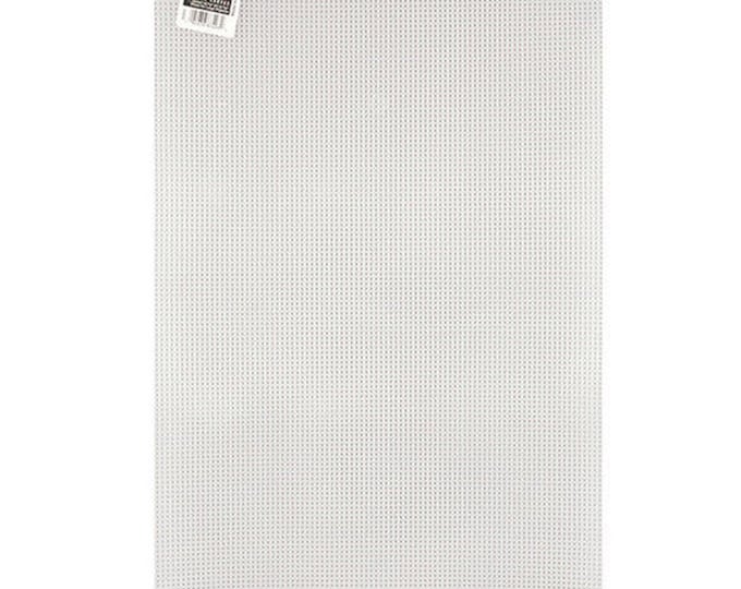 7 Mesh Count Clear Plastic Canvas Large Artist Sheets 13-5/8 x 22-5/8 (6 Sheets)