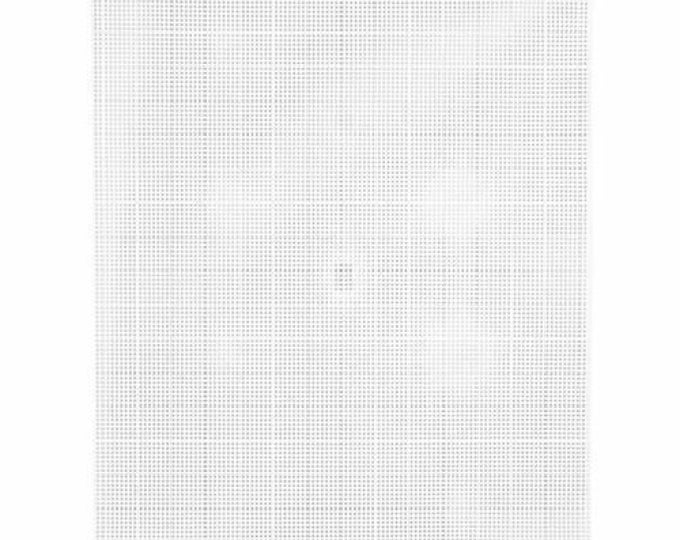 10 Mesh Darice Clear Plastic Canvas Bulk 10.5 Inch X 13.5 Inch 12 Sheets