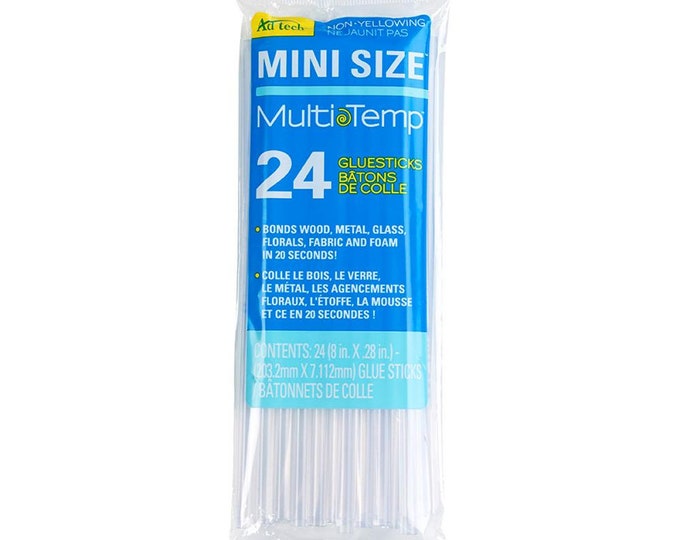 Ad-Tech Multi-Temp Glue Sticks 8"X0.27" 24 Pieces
