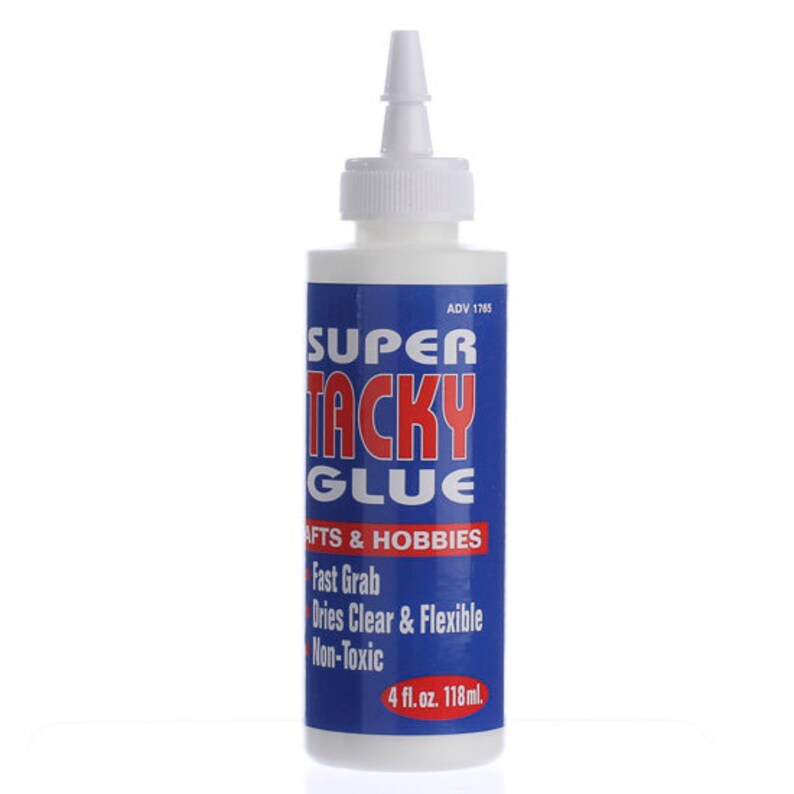 Nicole Super Tacky Glue4oz Nontoxic Fast Grab Dries Clear Etsy