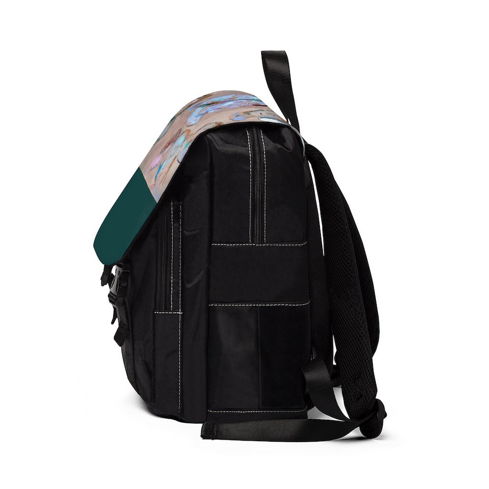 Vague as Fog Unisex Casual Shoulder Backpack